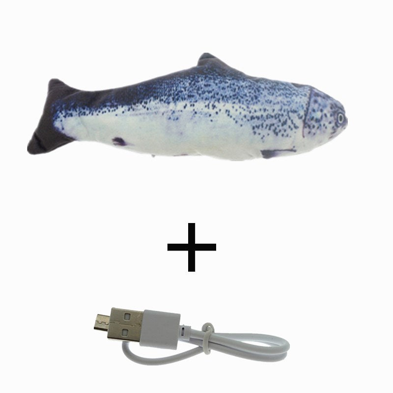 Pescado Juguete USB para gatos