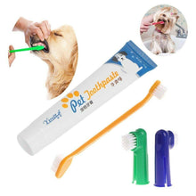 Cargar imagen en el visor de la galería, Kit de limpieza dental para perros y gatos
